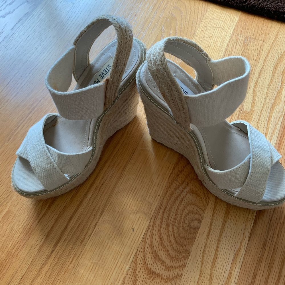 Steven madden wedges!!